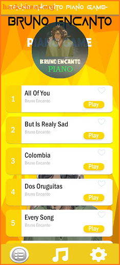 Bruno Encanto Piano Tiles screenshot