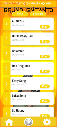 Bruno Encanto Piano Tiles screenshot