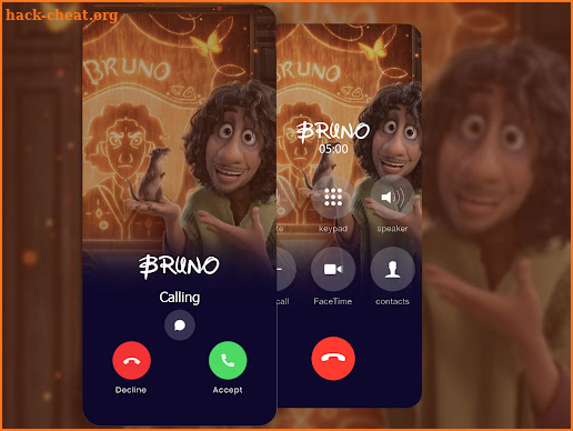 Bruno Fake Chat And Video Call screenshot