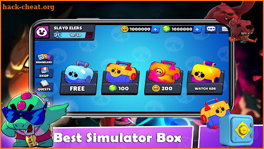 BS Boxes Simulator for Brawl Stars Cool screenshot