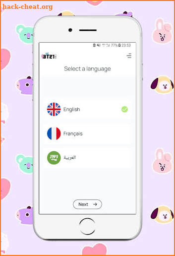 BT21 Chat Simulator screenshot