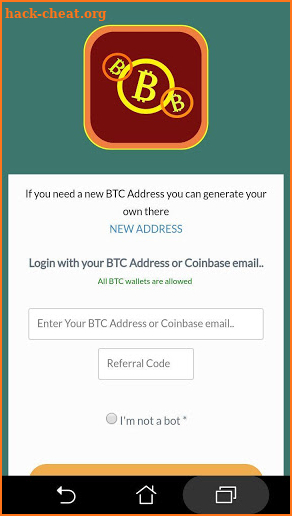 BTC GRAB - EARN FREE BTC screenshot