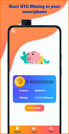 BTC_MASTER MINING APP screenshot