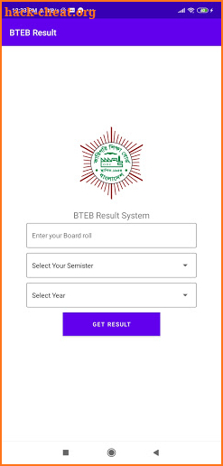 BTEB Result screenshot