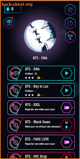 BTS & BLACKPINK Tiles Hop: KPOP EDM Rush screenshot