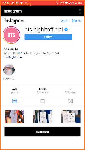 BTS Fans Club screenshot