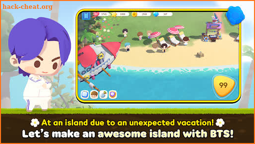 BTS Island: In the SEOM screenshot