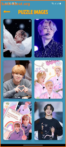 BTS Jimin Jigsaw Puzzle Game screenshot