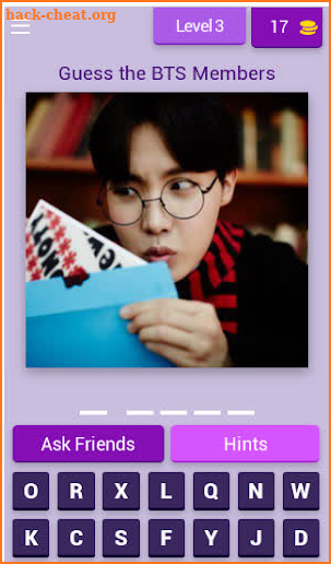 BTS KPOP Members Quiz screenshot