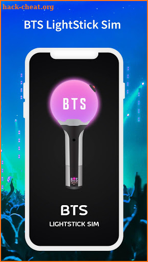 BTS LightStick Sim screenshot