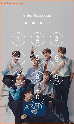 BTS Lock Screen screenshot