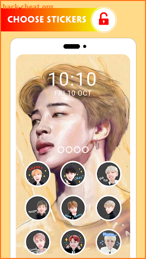 BTS Lock Screen New - Unlock With BTS screenshot