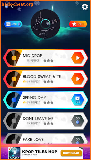 BTS Magic Pad - KPOP Tap Dancing Pad Rhythm Games! screenshot