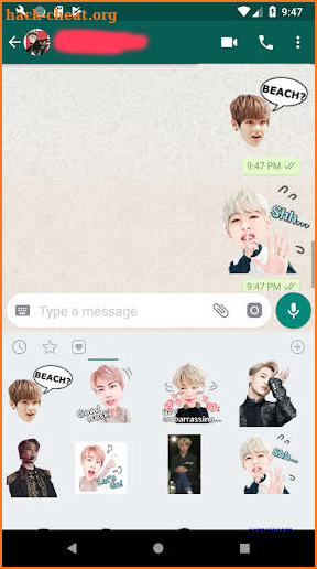 BTS Meme Sticker For WhatsApp screenshot