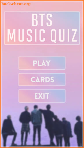 BTS MUSIC QUIZ screenshot