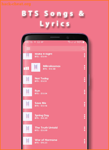 BTS Offline Songs & Lyrics screenshot