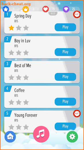 BTS Piano Tiles KPOP 2019 screenshot