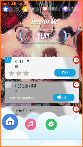 BTS Piano Tiles: Magic Tiles Music Dance screenshot