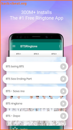 BTS Ringtone - Free Kpop Ringtones screenshot