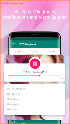 BTS Ringtone - Free Kpop Ringtones screenshot