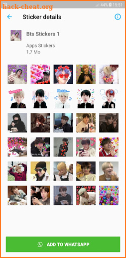 Bts Stickers screenshot