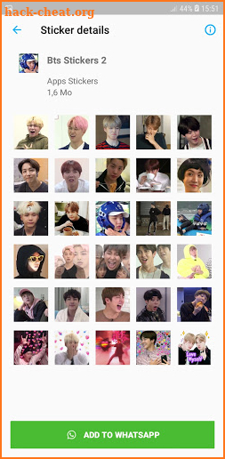 Bts Stickers screenshot