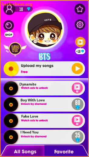 BTS Tiles Hop: KPOP EDM Rush screenshot