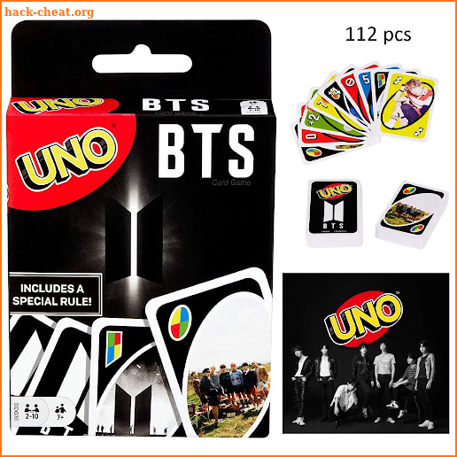 B.T.S Uno Card screenshot