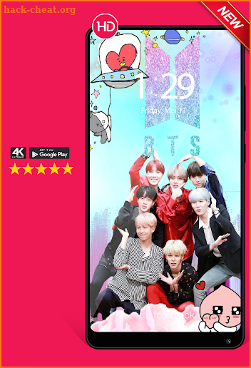 BTS Wallpapers HD KPOP Group screenshot