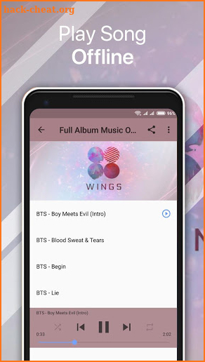 BTS - Wings Album Offline (Bangtan Boys) screenshot