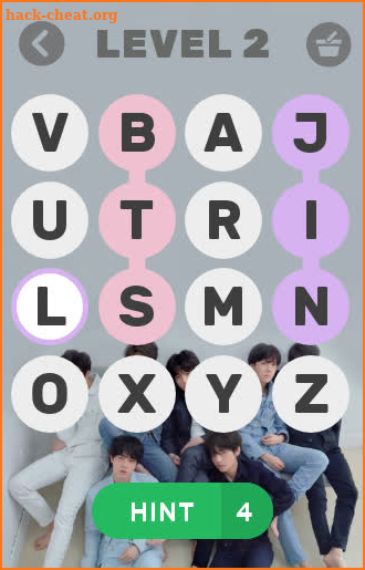 BTS WORD GAME - FOR KPOP FANS screenshot