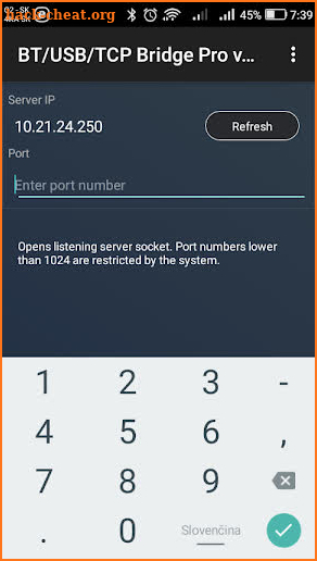 BT/USB/TCP Bridge Pro screenshot