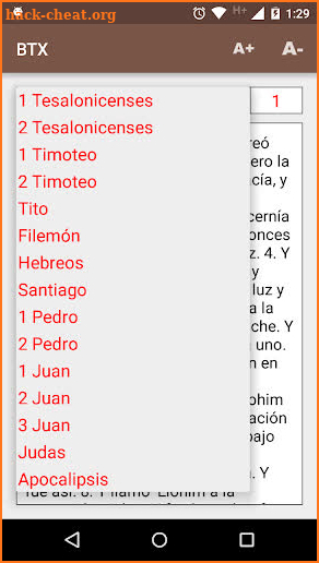 BTX - La Bíblia Textual screenshot