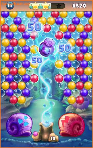 Bubble Aqua screenshot