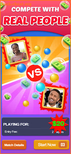 Bubble-Arena Win Money ayuda screenshot