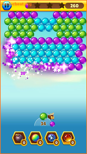 Bubble Bee Pop - Colorful Bubble Shooter Games screenshot