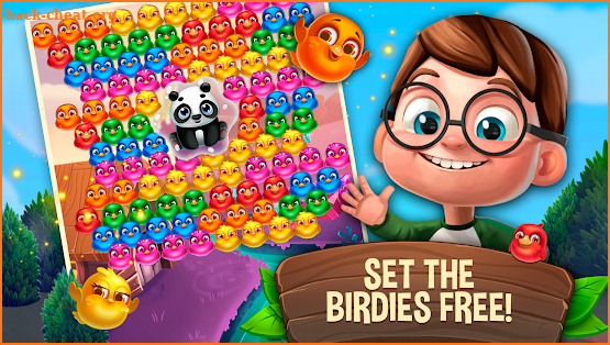 Bubble Birds V - Color Birds Shooter screenshot