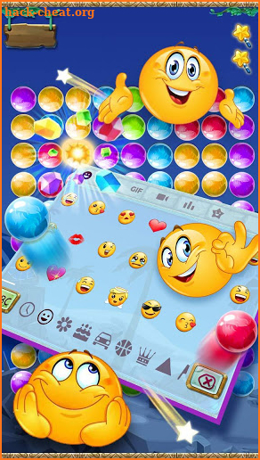 Bubble Breaker Keyboard screenshot