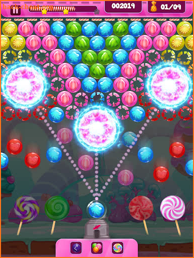 Bubble Candy Ball Pop Rush screenshot