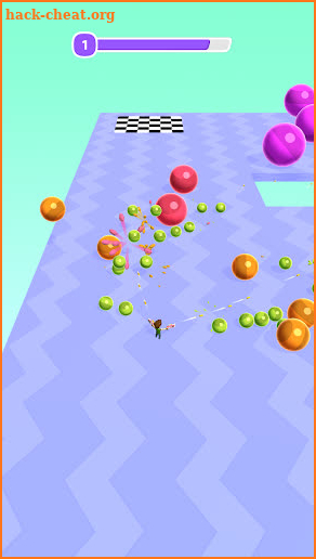 Bubble Chase 3D screenshot