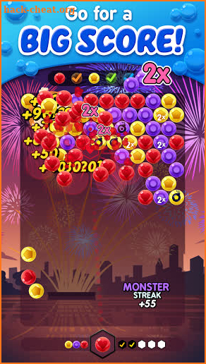 Bubble Cube 2: Single Player (Matching Puzzle) screenshot