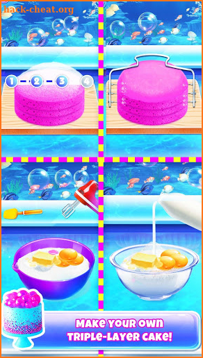 Bubble Gum Cake: Cooking Games for Girls screenshot