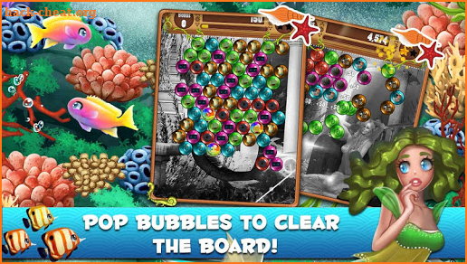 Bubble Pop Mermaids: Ocean Kingdom Adventure screenshot