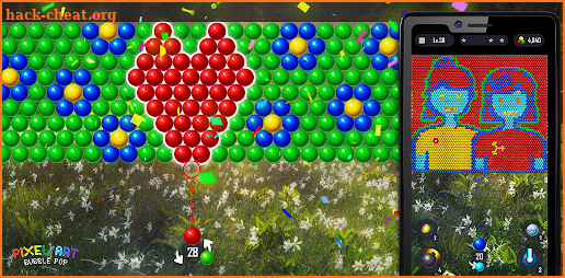 Bubble Pop - Pixel Art Blast screenshot