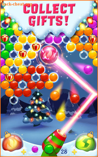 Bubble Pop Santa screenshot