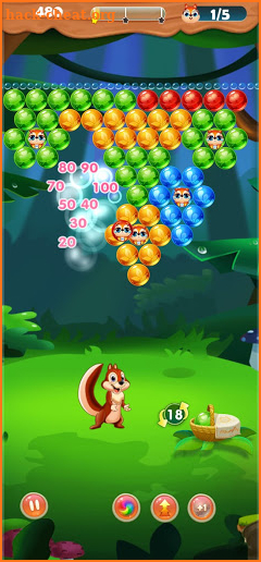 Bubble Roz - Bubble shooter - بابلي روز screenshot