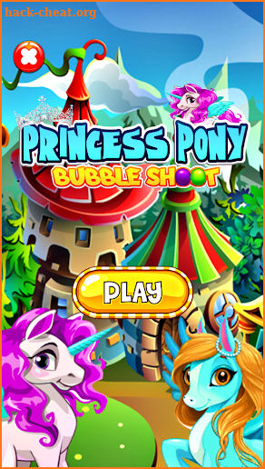 Bubble Shoot Princess Pony screenshot