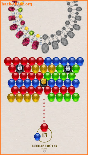 Bubble Shooter Diamond screenshot