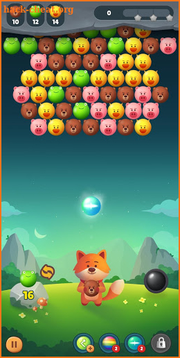 Bubble Shooter Fox screenshot