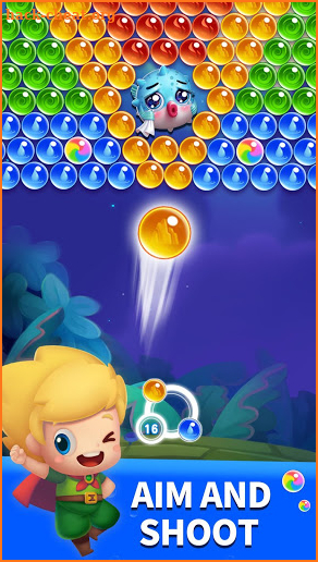 Bubble shooter Happy pop screenshot